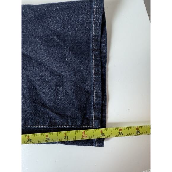 HUDSON Jeans Womens 34x33 Blue Beth Baby Boot Bootcut Tall Stretch Flap Pockets - Picture 11 of 11